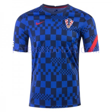 Herre Kroatia Trenings skjorter 2020-21 Kortermet M001